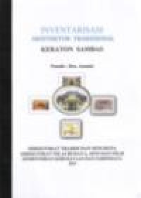 Image of INVENTARISASI ARSITEKTUR TRADISIONAL KERATON SAMBAS