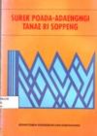 Image of SUREK POADA-ADAENGNGI TANAE RI SOPPENG