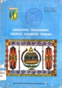 Image of UNGKAPAN TRADISIONAL DAERAH SULAWESI TENGAH