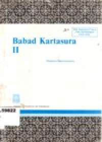 Image of BABAD KARTASURA II