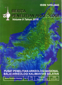 Image of BERITA PENELITIAN ARKEOLOGI VOLUME 9