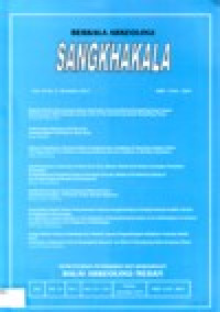 Image of BERKALA ARKEOLOGI SANGKHAKALA VOL. 16 NO. 1 MEI 2013