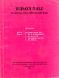 Image of BUDAYA MALU DALAM KELUARGA MASYARAKAT ACEH