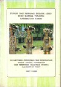 Image of FUNGSI DAN PERANAN BUDAYA LISAN SUKU BANGSA TUNJUNG KALIMANTAN TIMUR
