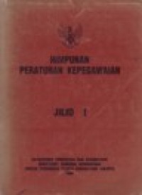 Image of HIMPUNAN PERATURAN KEPEGAWAIAN JILID III