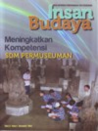Image of INSAN BUDAYA EDISI 3 TAHUN 1 DESEMBER 2013