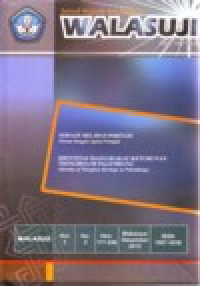 Image of JURNAL SEJARAH DAN BUDAYA WALASUJI No.2 VOL.3