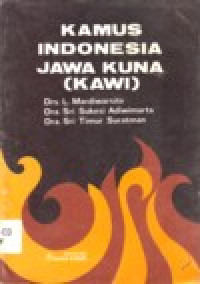 Image of KAMUS INDONESIA JAWA KUNA ( KAWI )