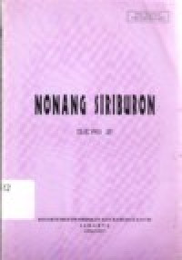 Image of NONANG SIRIBURON SERI 2