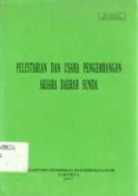 Image of PELESTARIAN DAN USAHA PENGEMBANGAN AKSARA DAERAH SUNDA