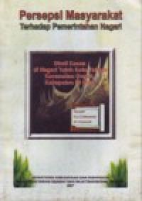 Image of PERSEPSI MASYARAKAT TERHADAP PEMERINTAHAN NAGARI