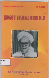 Image of TEUNGKU H. MUHAMMAD KRUENG KALEE