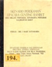 Image of SKENARIO PEREKAMAN UPACARA GUNTING RAMBUT SUKU MELAYU PONTIANAK, KOTAMADYA PONTIANAK KALIMANTAN BARAT